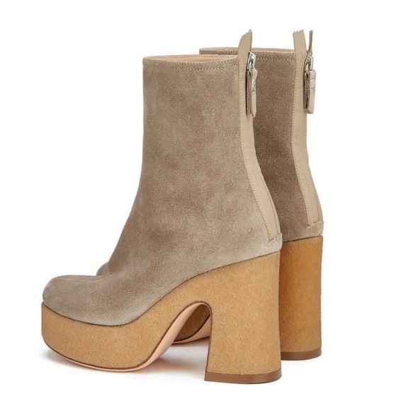 AGL Shan Suede Boot in Taupe - Picture 4 of 16